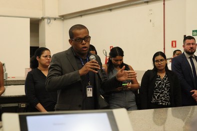 Visita guiada de estudantes de Direito da Fasipe Cuiabá