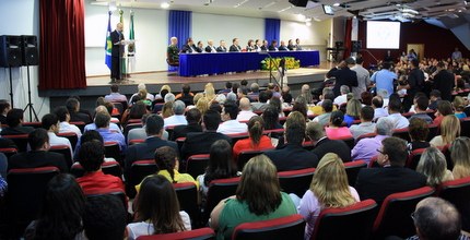 Diplomação de candidatos e suplentes Eleições municipais 2012 no Centro de Eventos do Pantanal