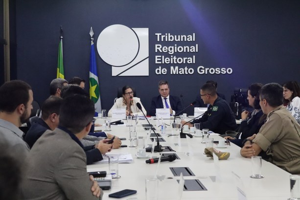 TRE-MT INSTALAÇÃO DO GABINETE DE GESTÃO INTEGRADA - ELEIÇÕES 2024