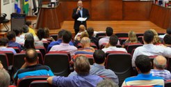 Reunião com candidatos eleitos e representantes para Diplomação 2014.