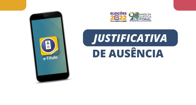 Saiba como justificar ausência se não puder comparecer à votação — Tribunal  Regional Eleitoral do Amapá